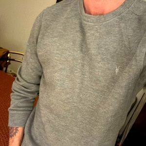 All Saints light sweater. Grey. Medium.